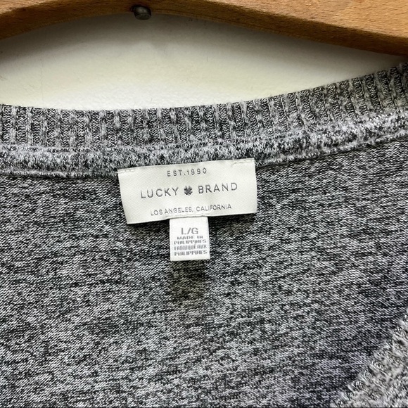 Lucky Brand Soft V-Neck Sweater - Picture 6 of 8